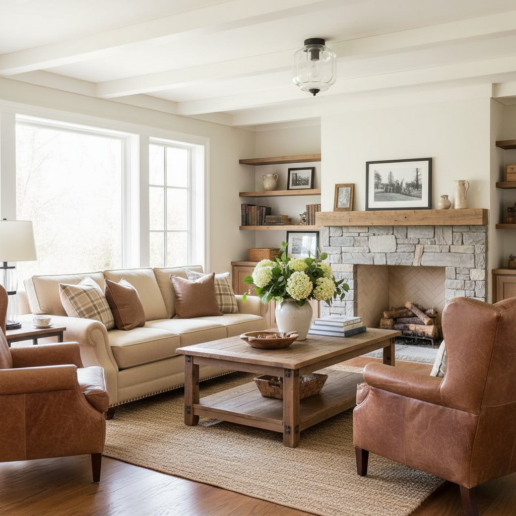 Vintage Eloise Milk Glass Flush Mount Ceiling Light - Vintage Charm Soft Glow