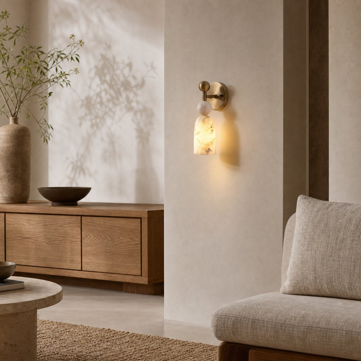 Minimalist Wall Lamp Modern Linear Sconce Light for Bedroom Hallway