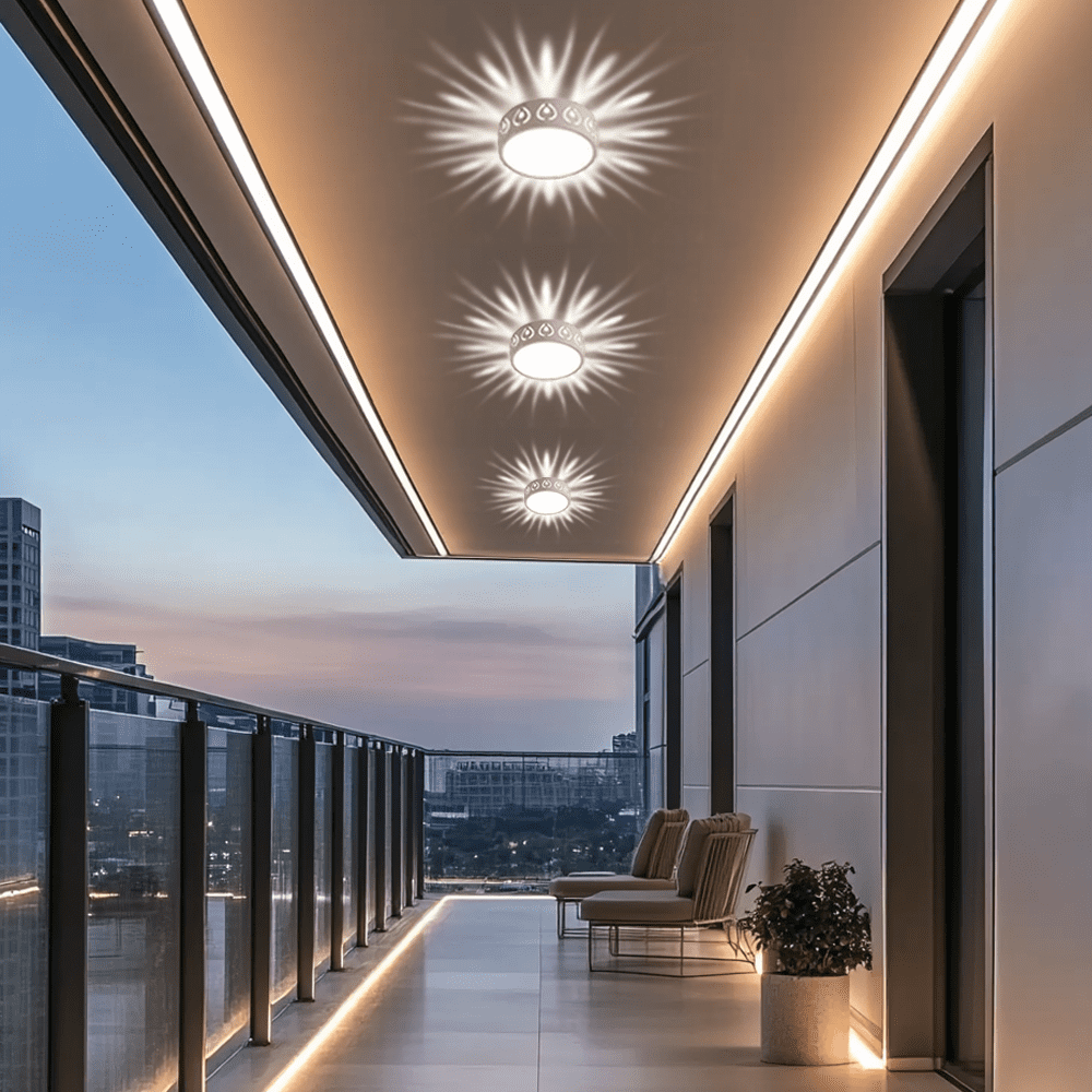 Modern Surface Mount Round LED Ceiling Light