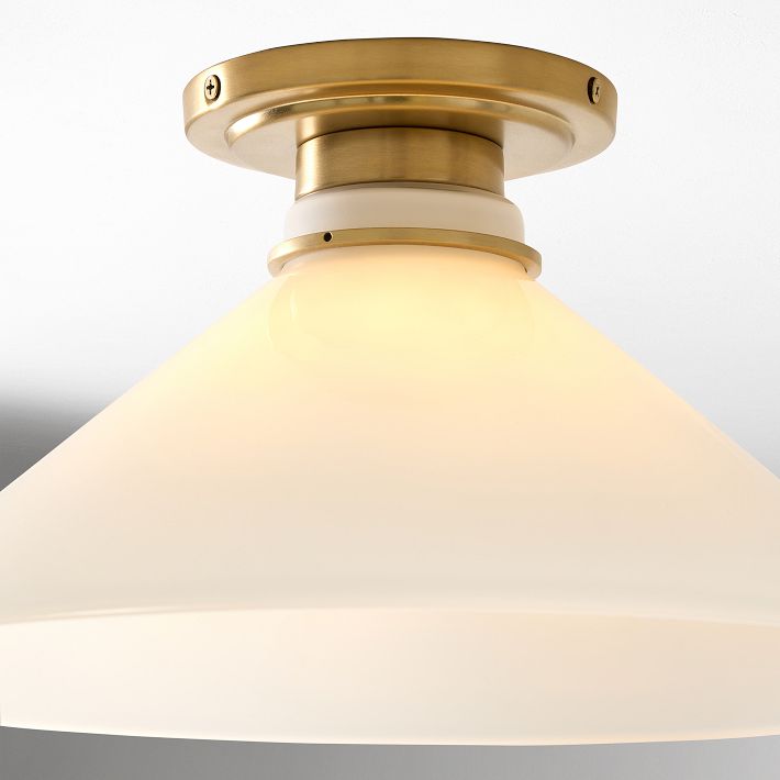 Aurenza Timeless Flush Mount Light - Farmhouse Design with Simple Elegant Charm