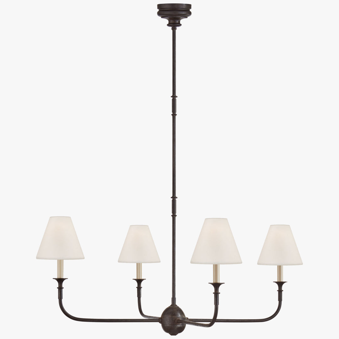 Piaf Grande Modern Industrial Metal Chandelier