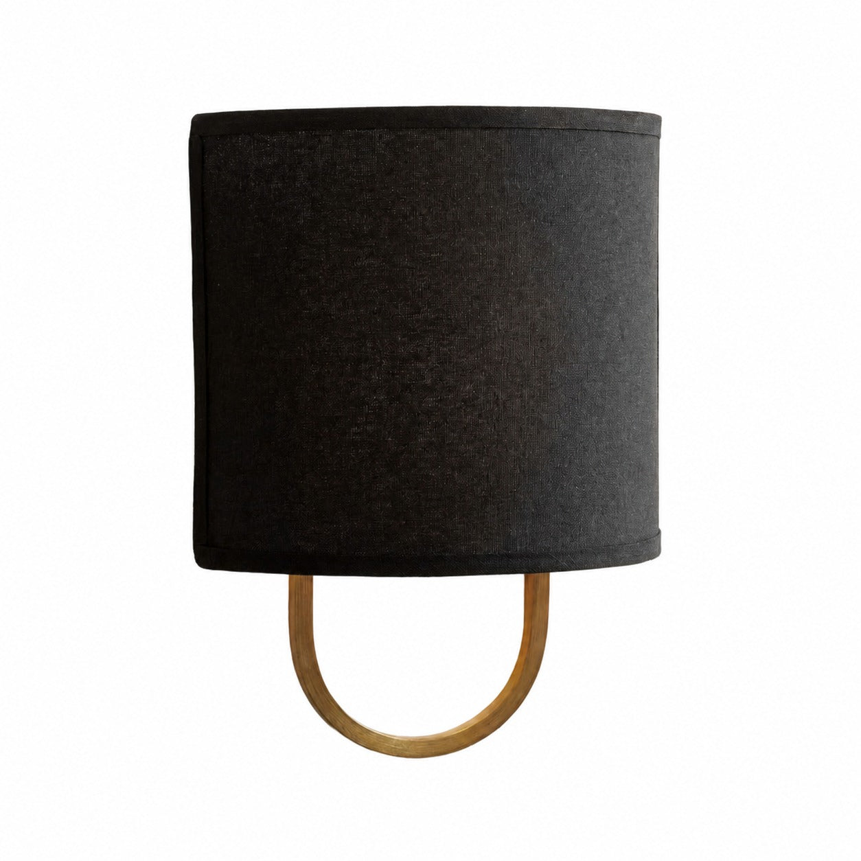 Nolvara Elegant Wall Light Featuring Soft Shade and Metal Arm
