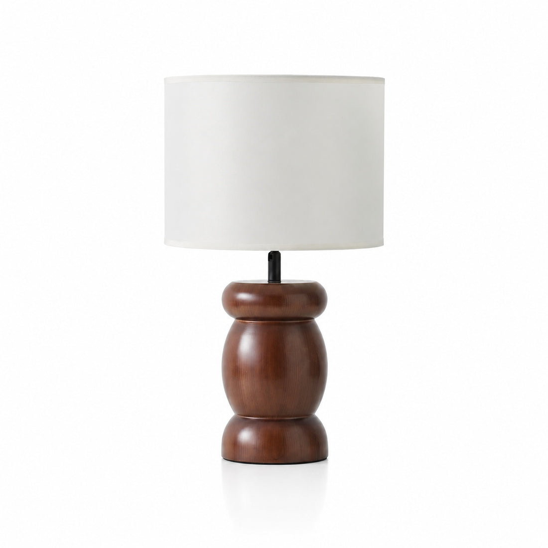 Pebble Wood Table Lamp