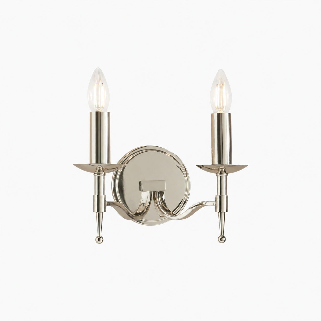 Tela Classic Wall Sconce Metal Wall Light - Elegant Wall Sconce Ideal for Hallway or Living Room