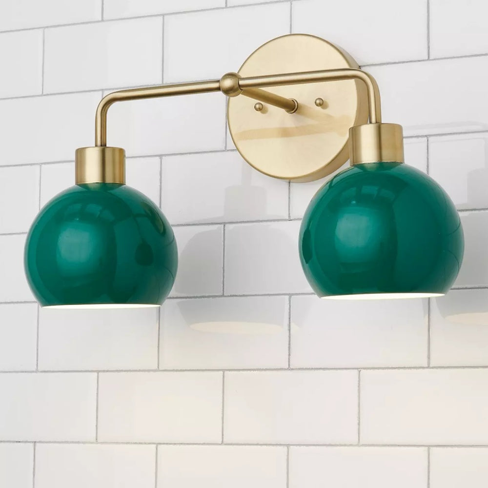 Double Bubble Pop Wall Sconce - Colorful Vanity Wall Light