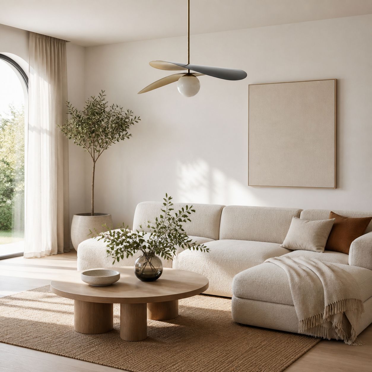 Tynora Pendant Light - Modern with Metallic Finishes and Glass