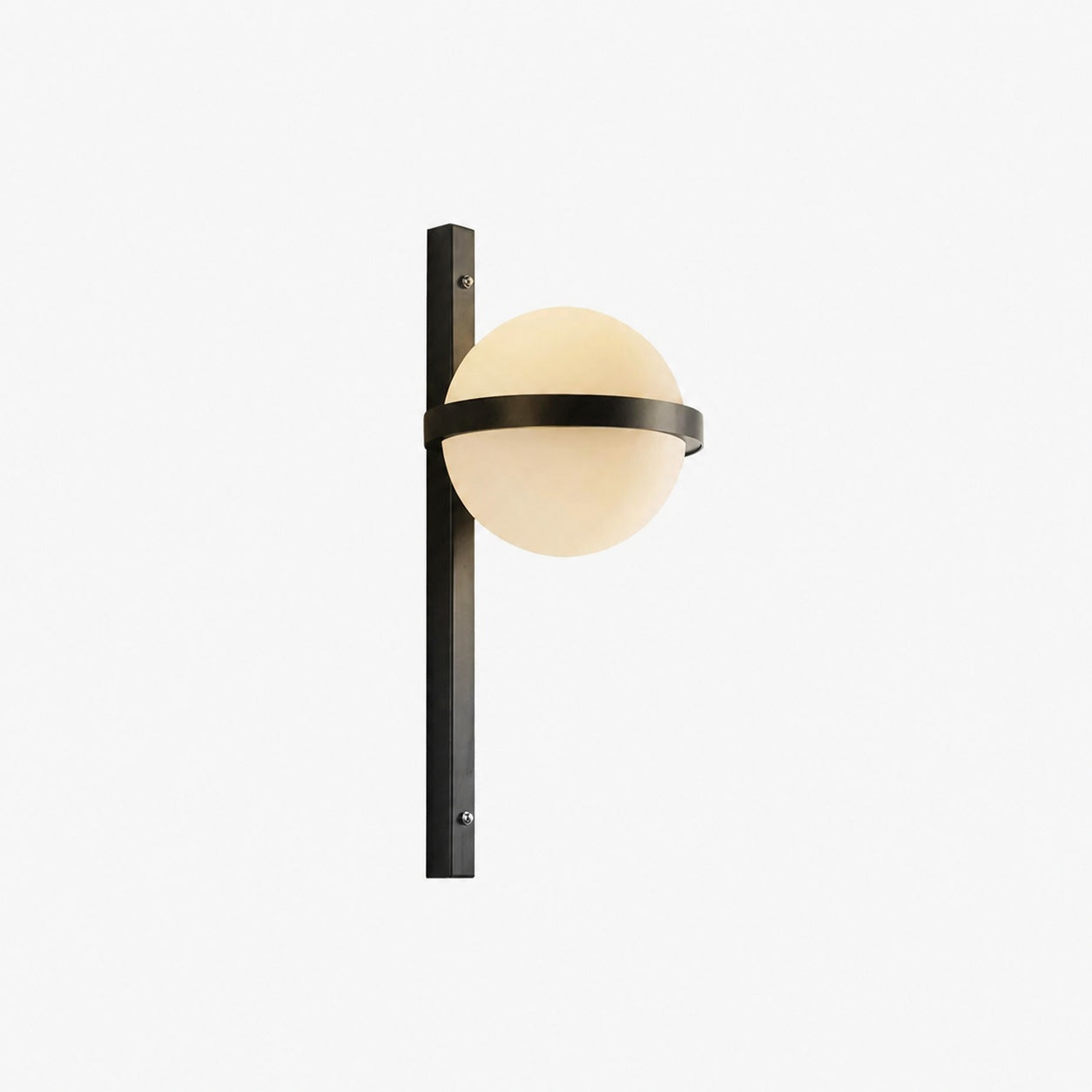 Globe Shade Minimalist Wall Lamp for Indoor and Outdoor Spaces