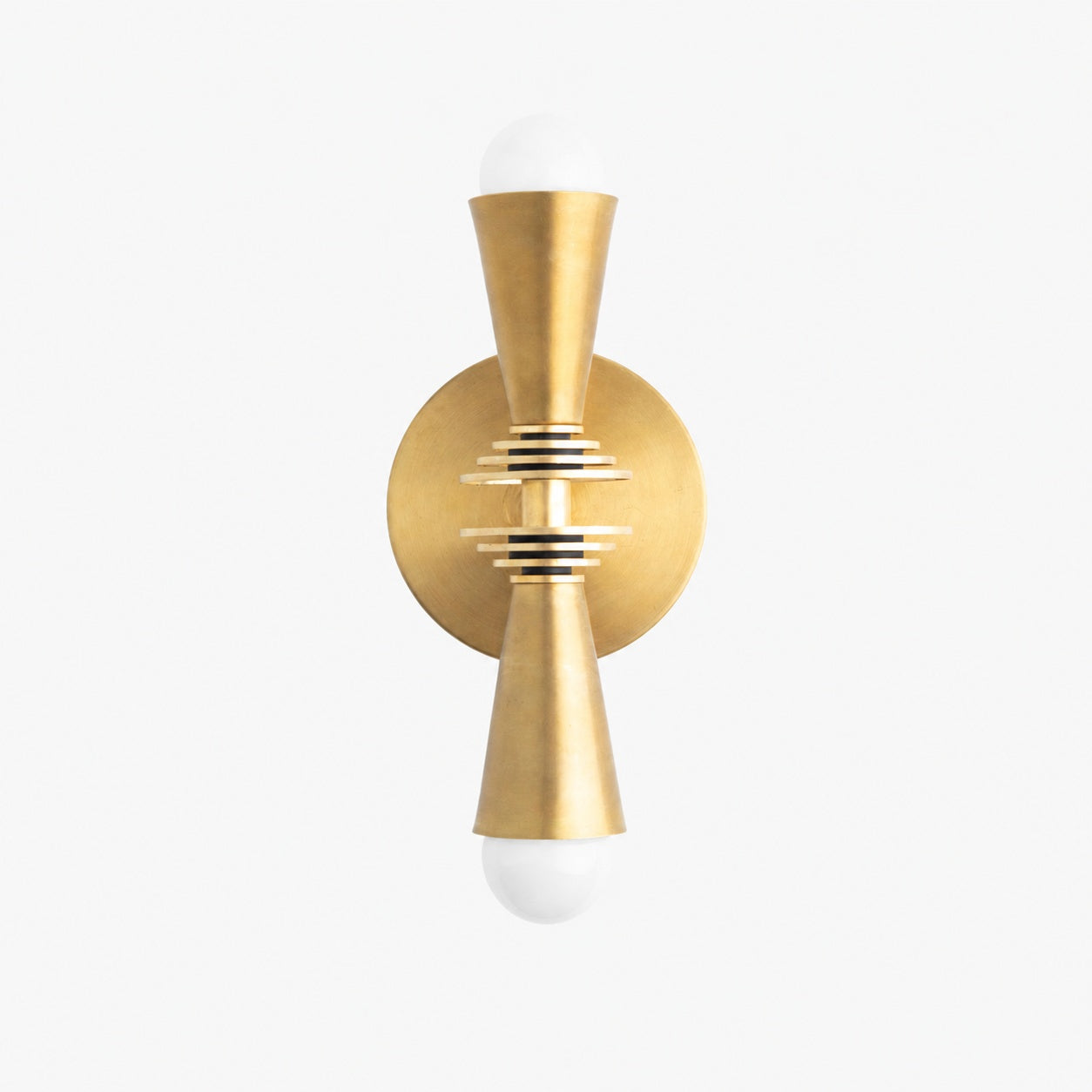 Pyralis Cone Art Deco Wall Light - Multi-Directional Sconce for Vanity or Wall