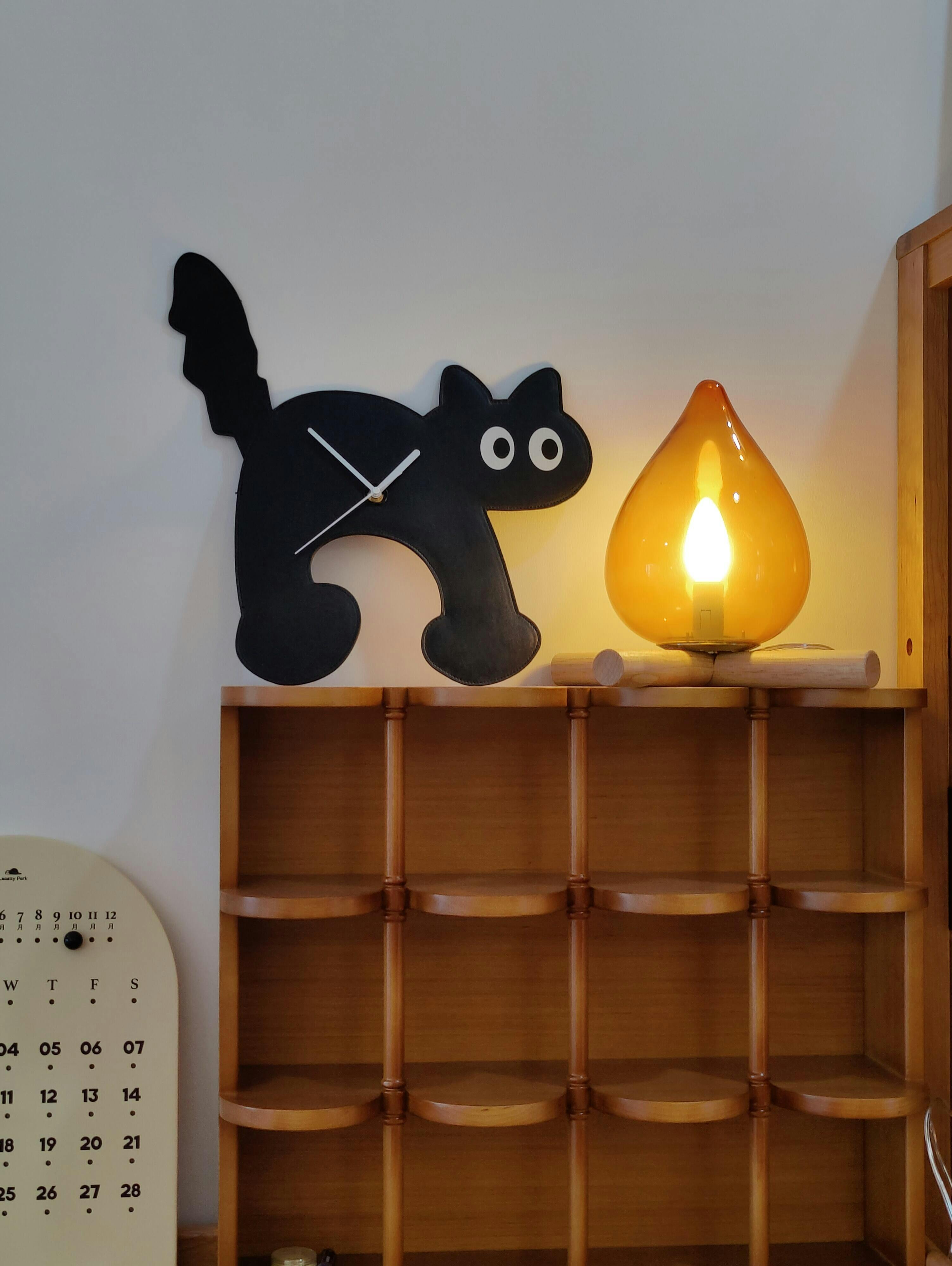 Firewood Stack Flame Table Lamp