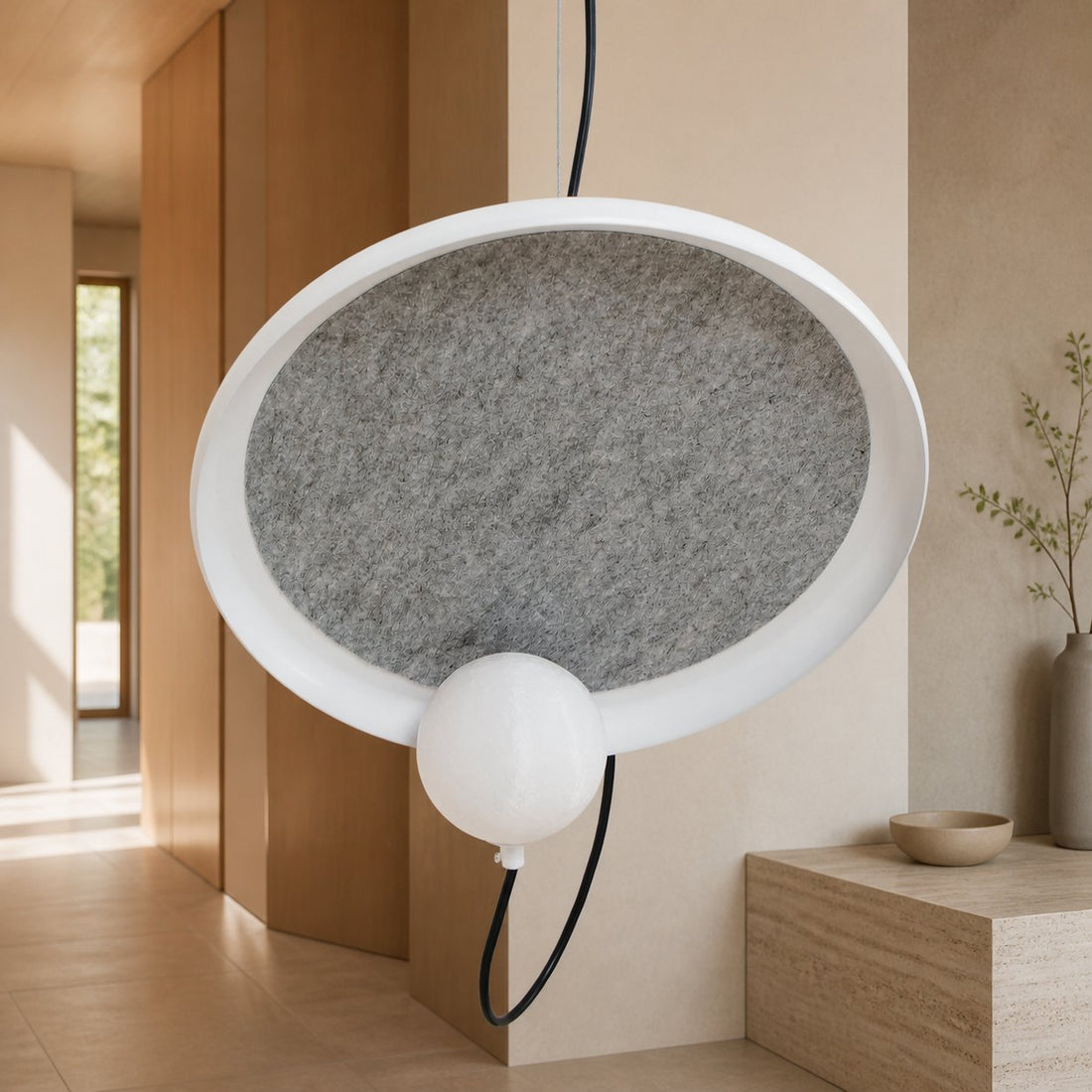 Acoustic Disc Pendant Lamp