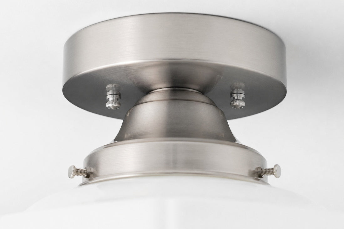 Geotower Glass Art Deco Ceiling Light - Glass Fixture - Elegant Home Lighting