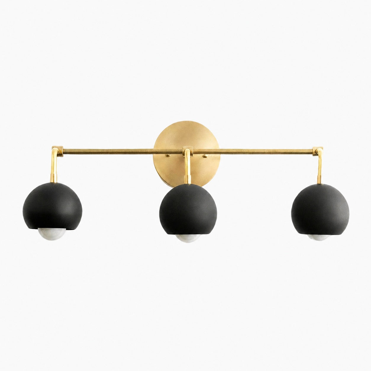 Metio Dome Decorative Vanity Light - Classic Orb Shade Bathroom Wall Lamp