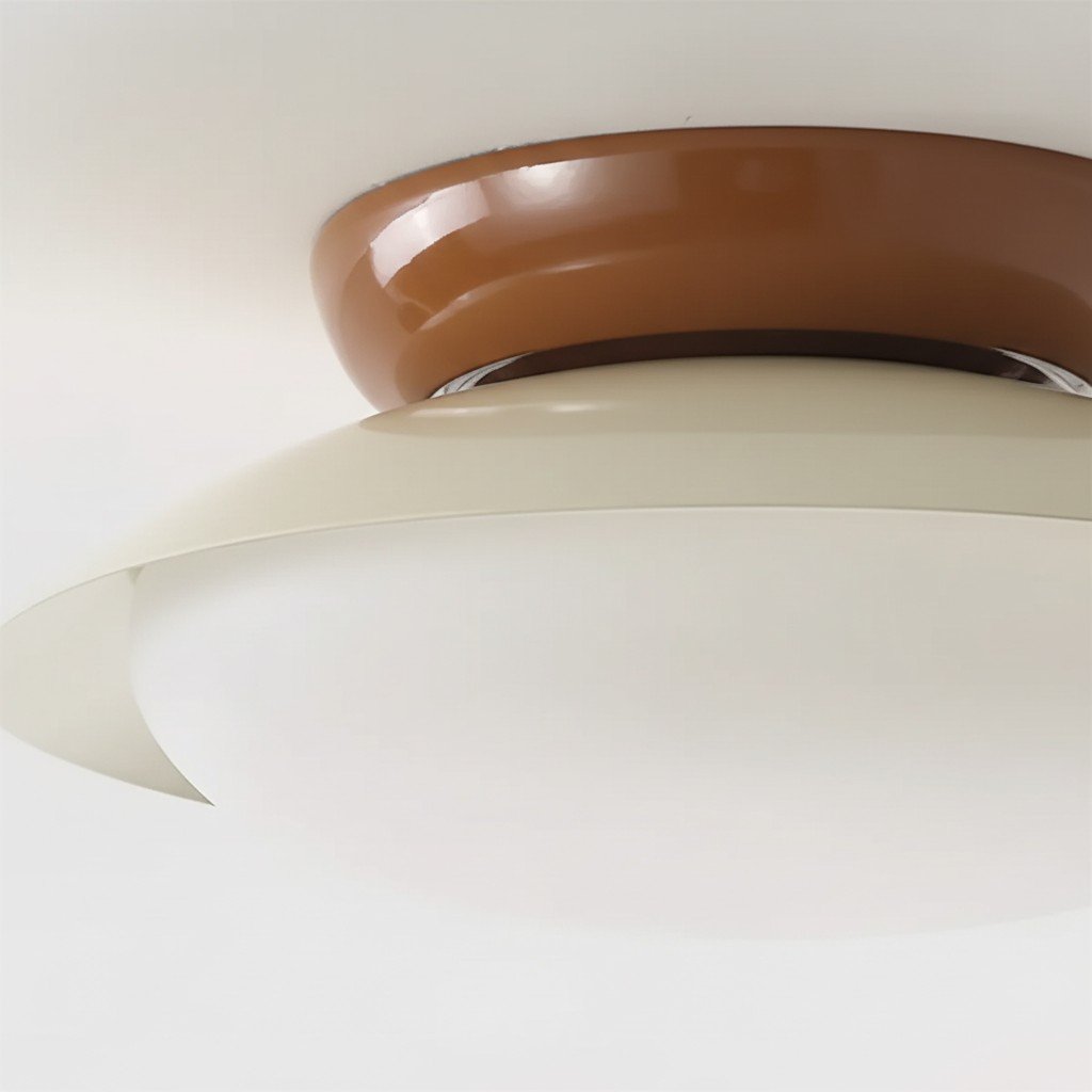 Heliora Modern Dome Ceiling Light - Minimalist Retro Style for Living Spaces