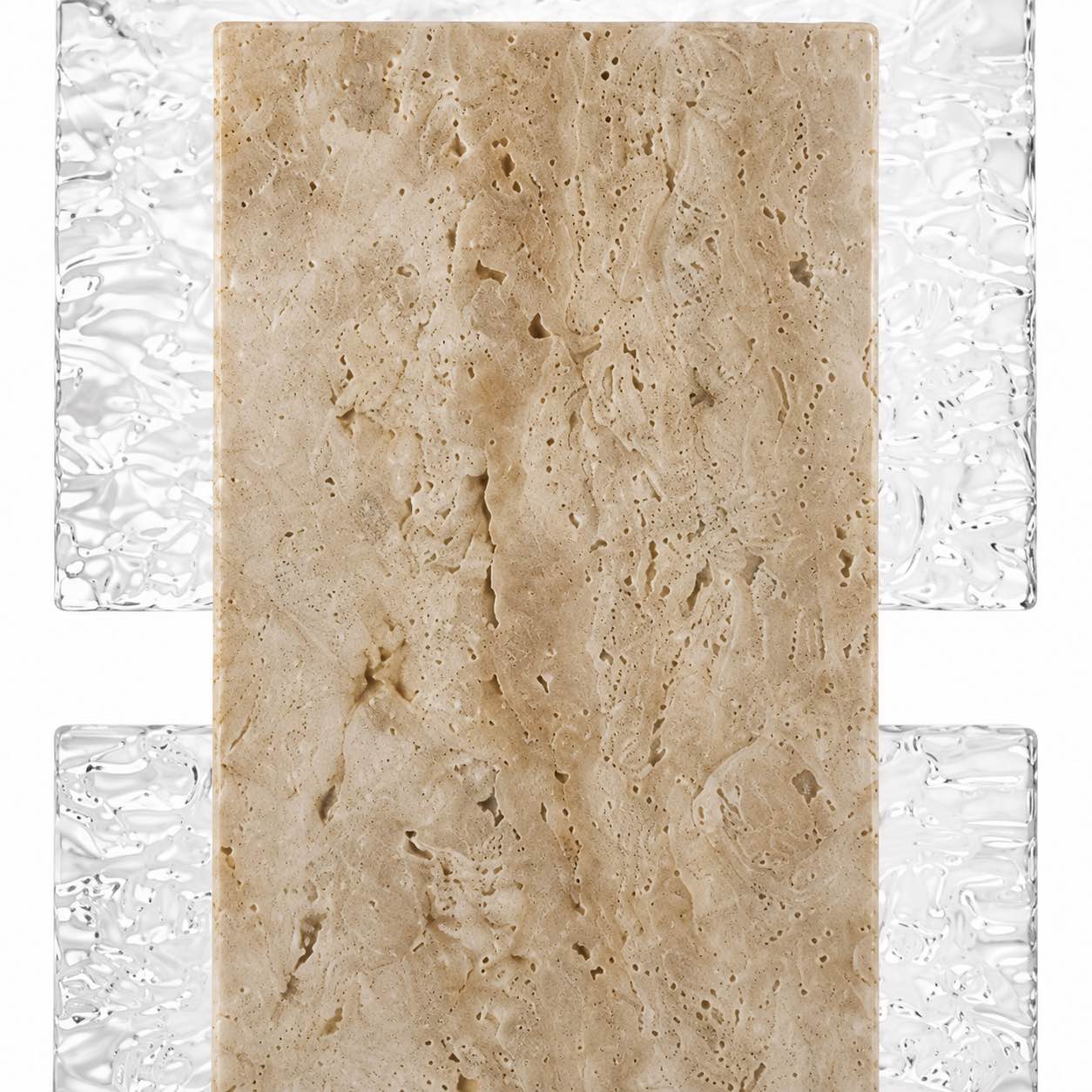 Millennium Travertine LED Wall Sconce