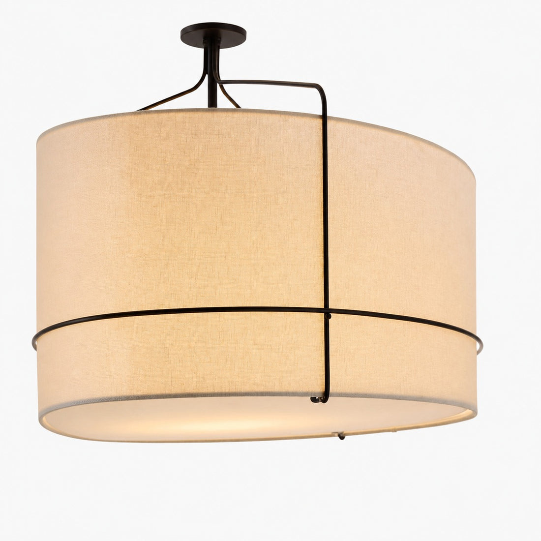 Horelia Pendant - Industrial Ceiling Light with Dark Bronze Metal