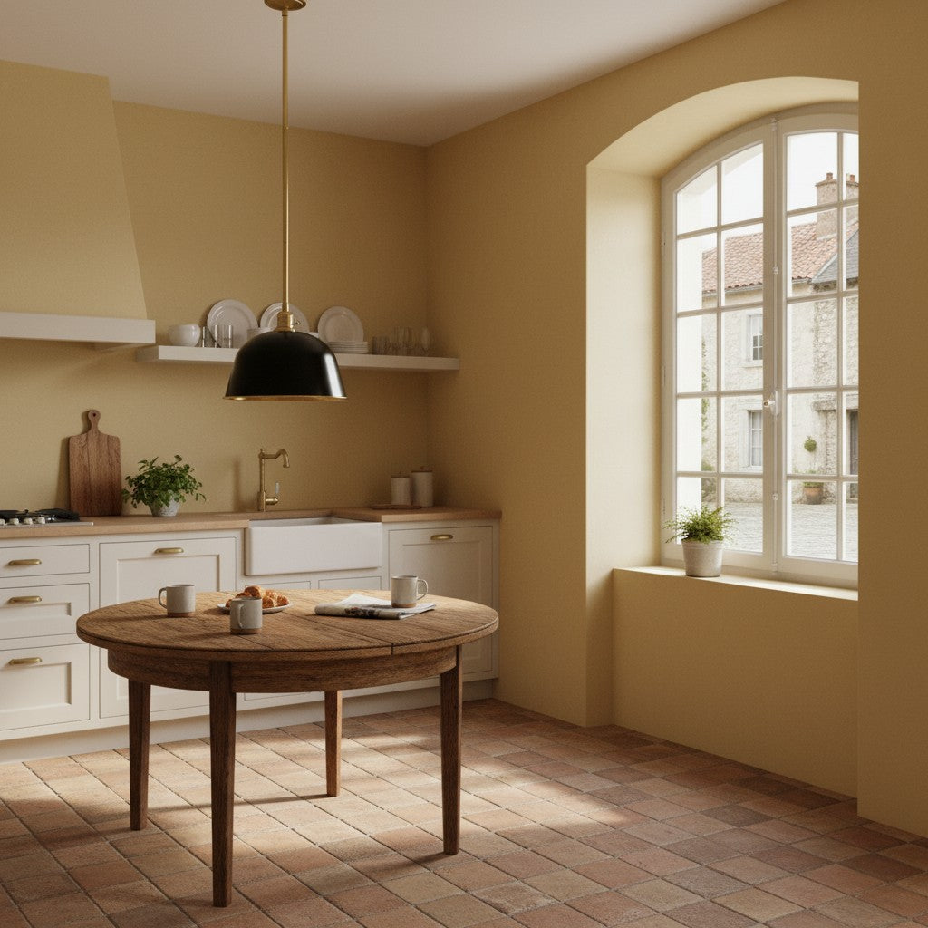 Lirra Metal Dome Pendant Light – Industrial Silhouette Lamp for Kitchens