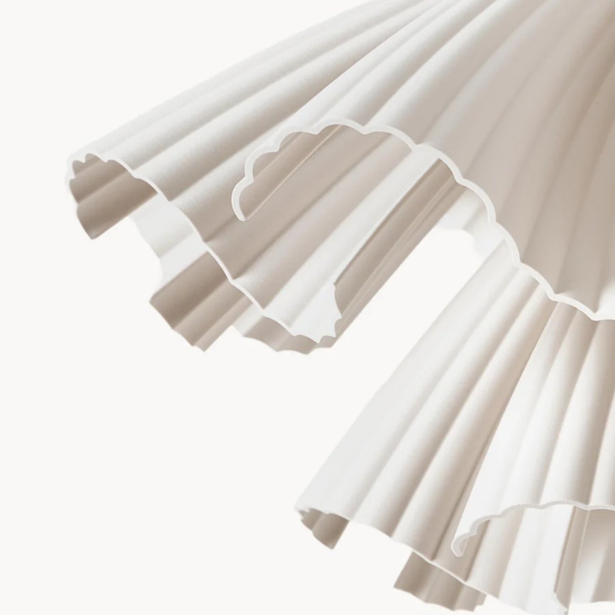 Elora Plastic Pendant Lamp – Lightweight Modern Design for Bedrooms or Living Rooms