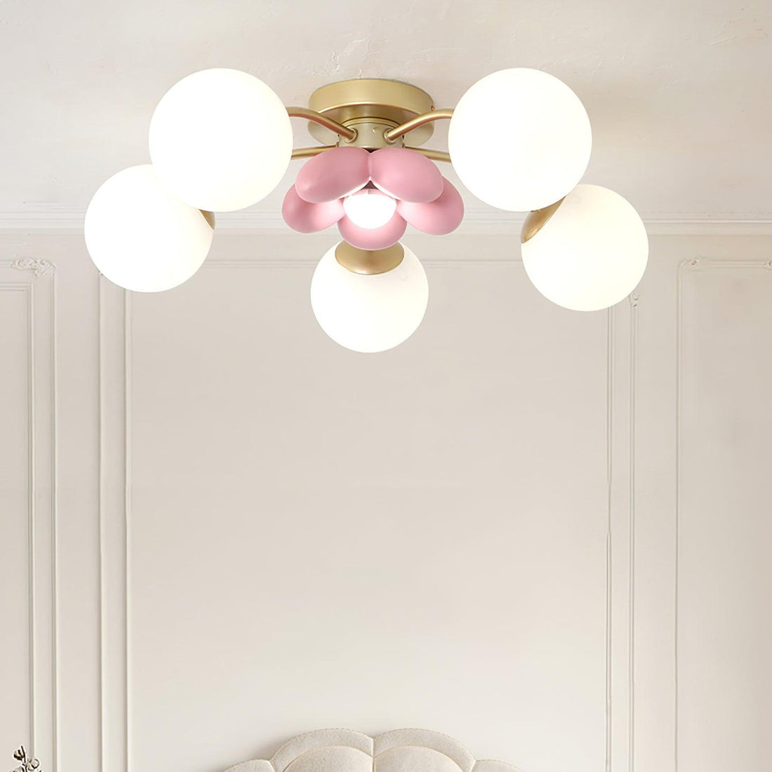 Simple Design Surround Flush Mount Lighting