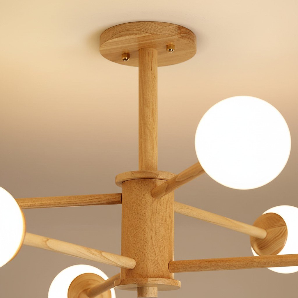 Orrise Molecular Design Ceiling Lamp - Artistic Branch Lighting Chandelier for Home Spaces