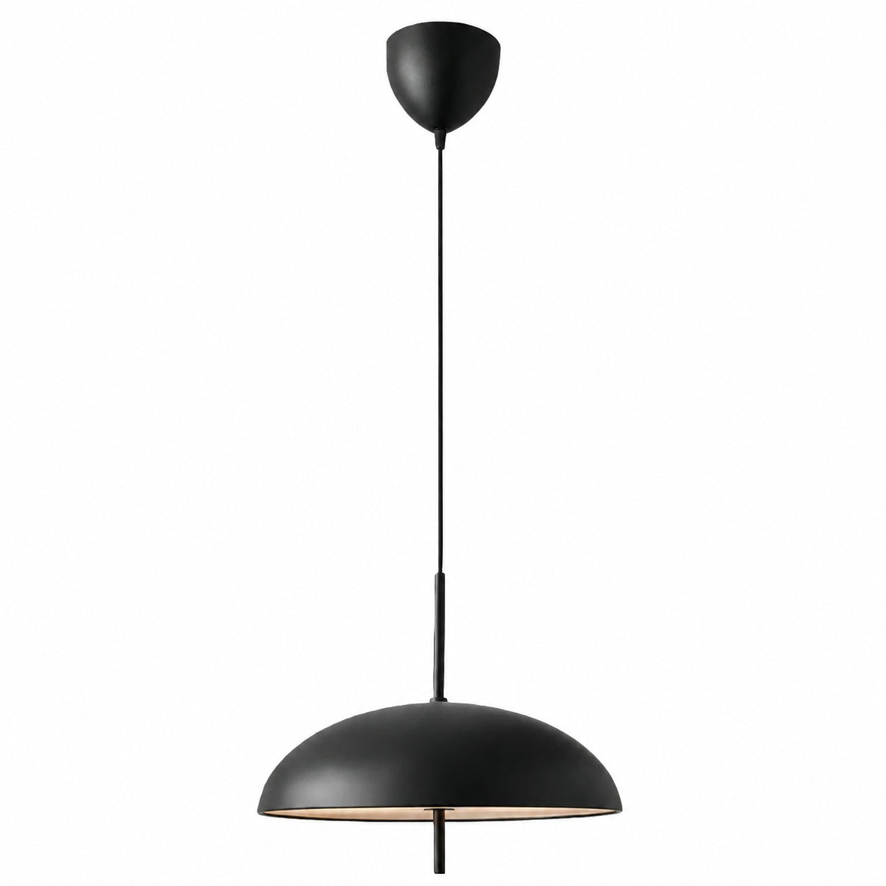 Aurelia Pendant Lamp - Sculptural Metal Frame with Sleek Shade for Dining and Entry