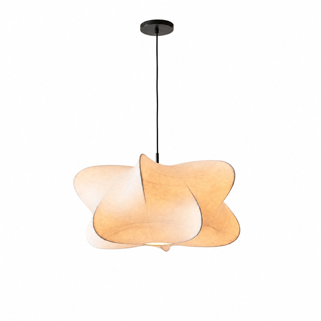 Havion Cocoon Pendant Lamp - Minimalist Polymer Shade with Adjustable Hanging