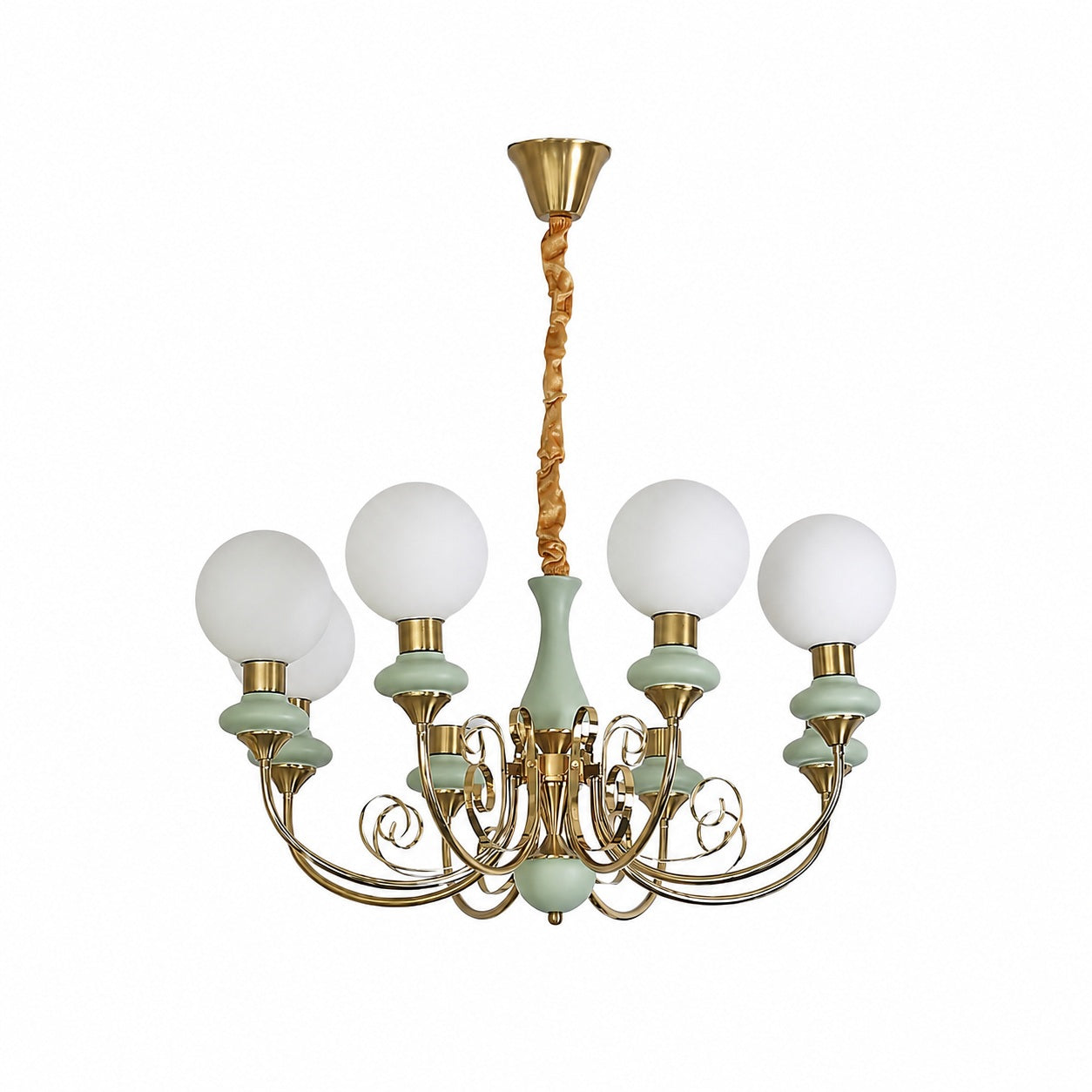 Radiara Chandelier - Layered Stone Disc Design Modern Luxury Style for Dining Room and Living Area