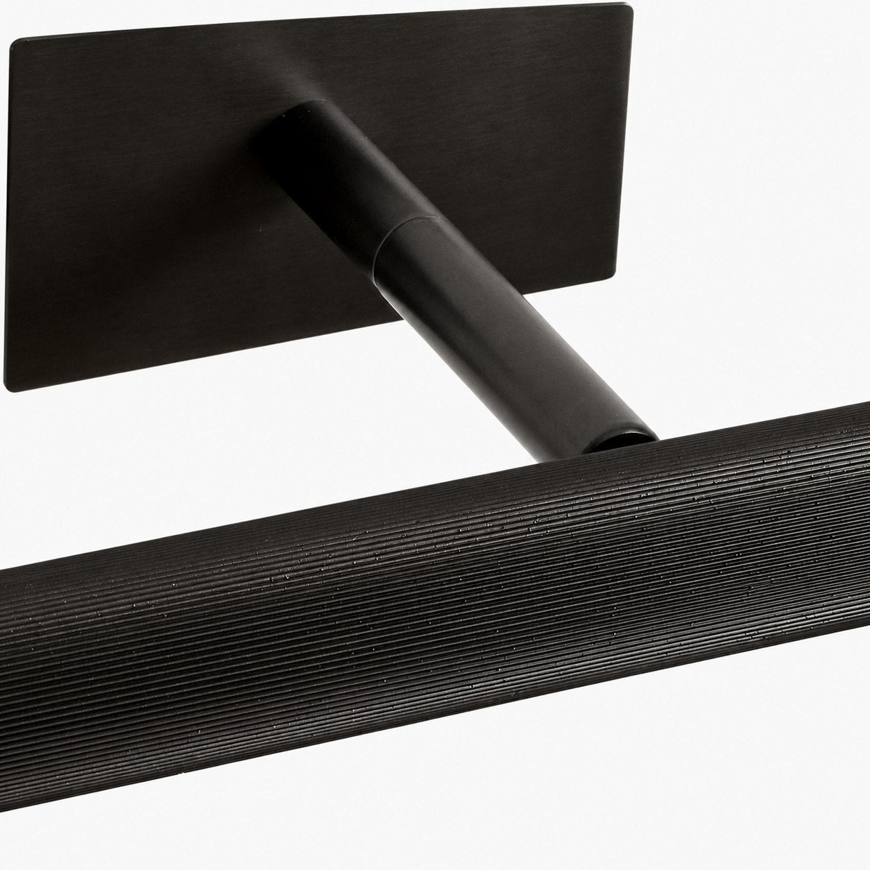 Zorv Sleek Picture Light – Ribbed Metal Frame Wall Light for Art or Photo Display