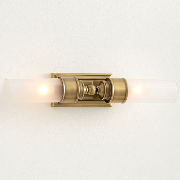 Kalvora Double Tube Wall Sconce - Vintage Elegant Lighting for Home