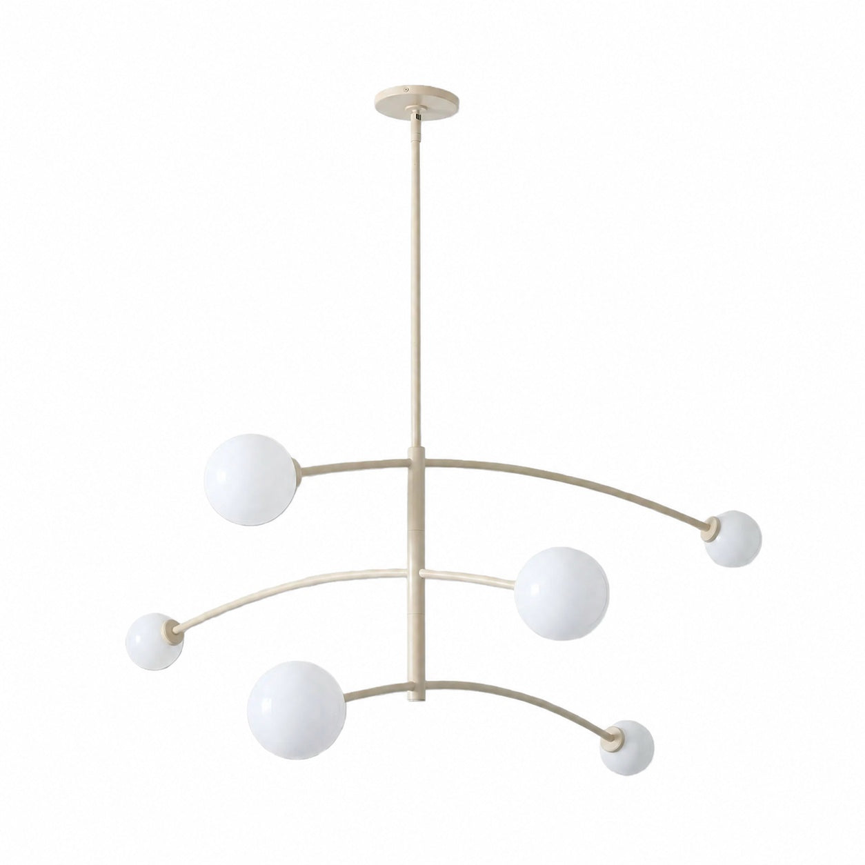 Arden Glass Pendant Chandelier – Minimalist Geometric Design for Modern Interiors