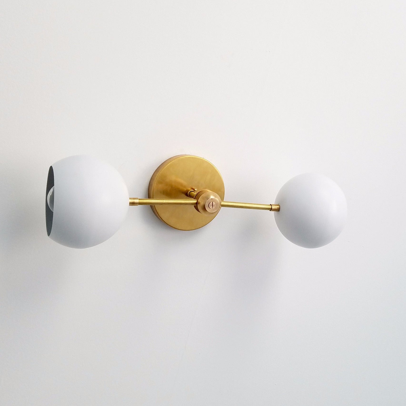 Linear Wall Sconce - Modern Steel Lighting for Bedroom & Hallway