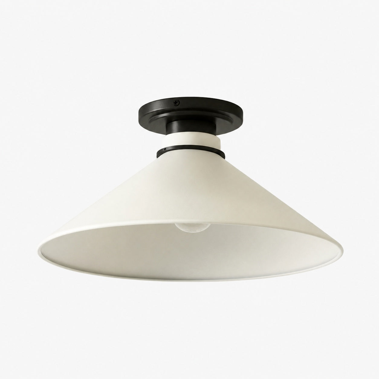 Aurenza Timeless Flush Mount Light - Farmhouse Design with Simple Elegant Charm