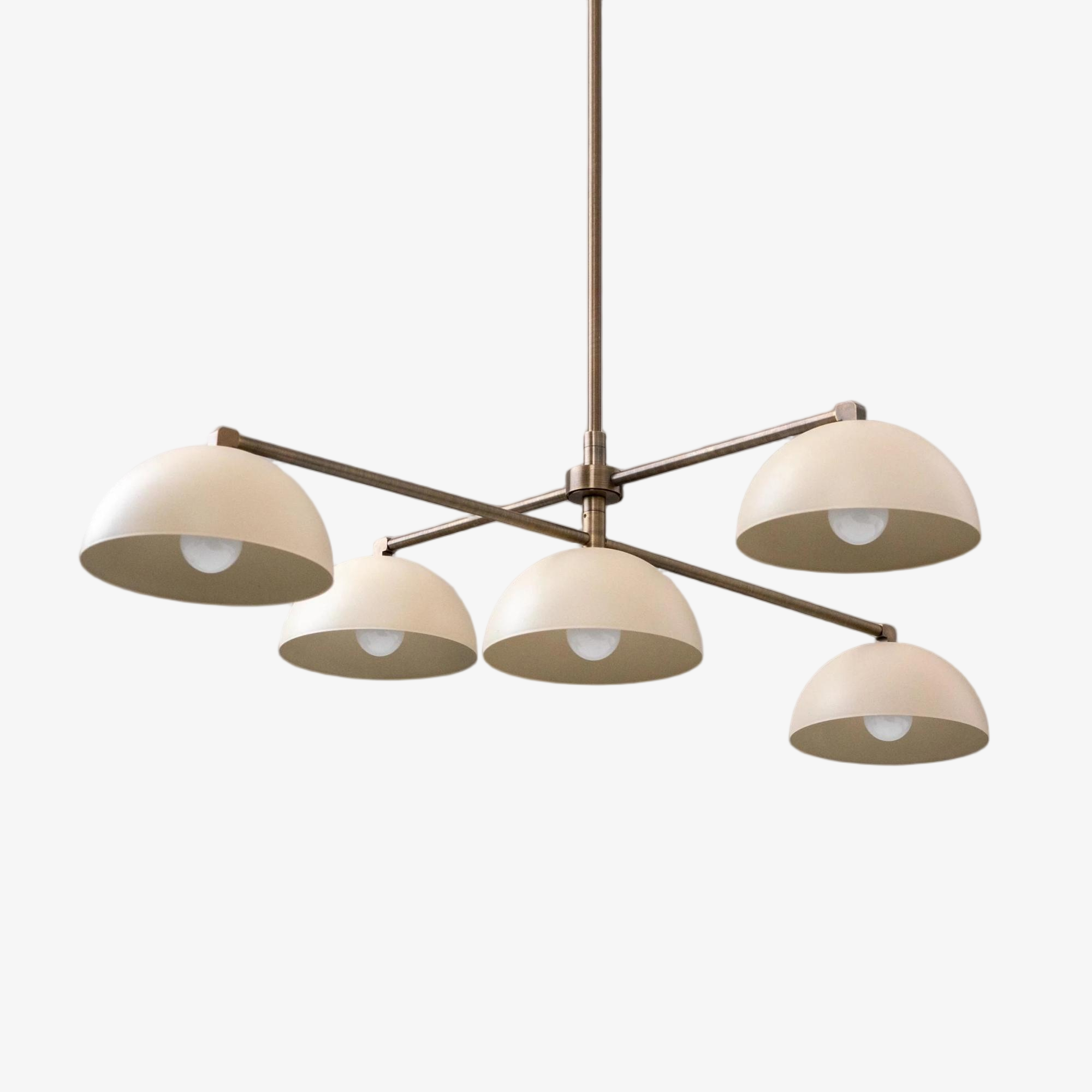Metio Dome Stylish Ceiling Chandelier - Timeless Home Lighting Accent