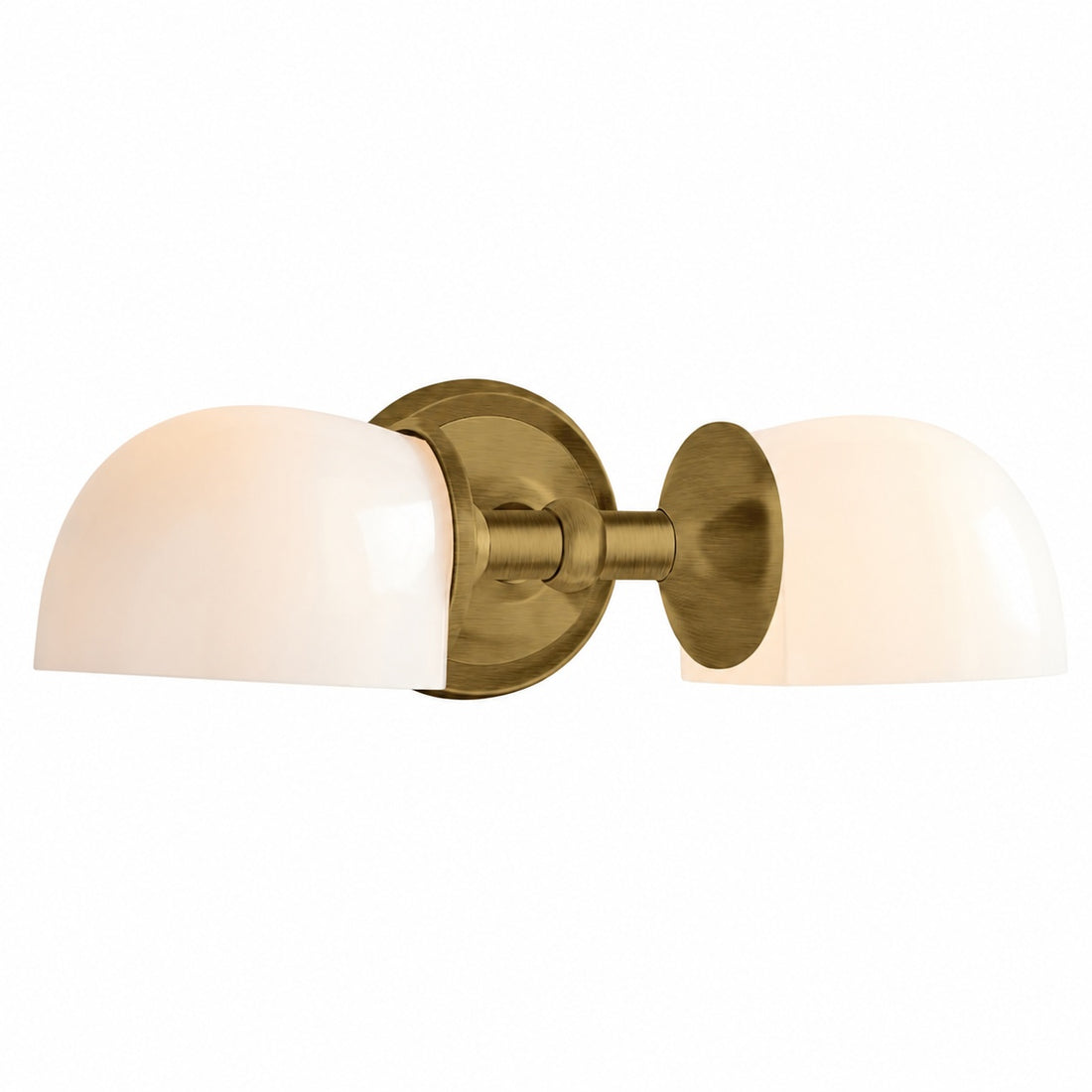 Modern Mercer Double Horizontal Metal Wall Sconce