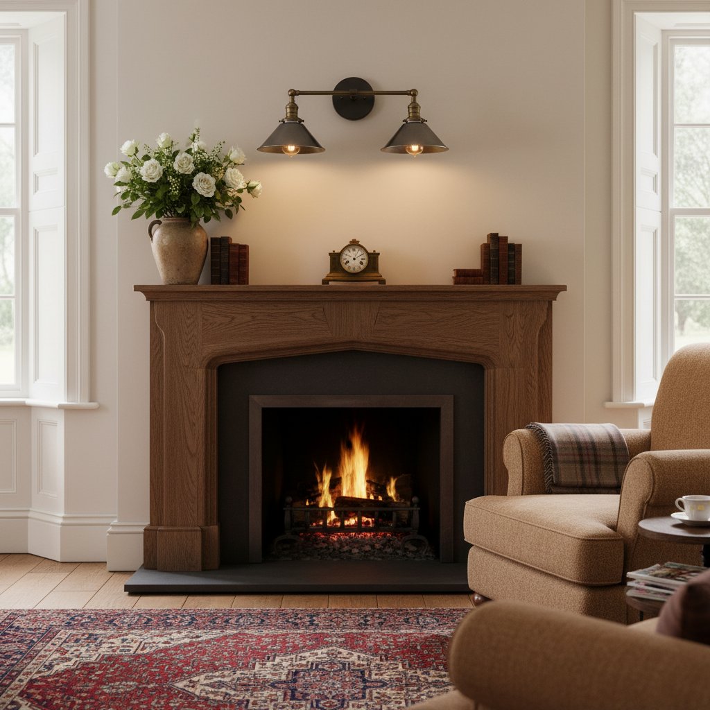 Conique Metal Two-Light Industrial Vanity Sconce – Wall Fixture for Bathroom & Hallway