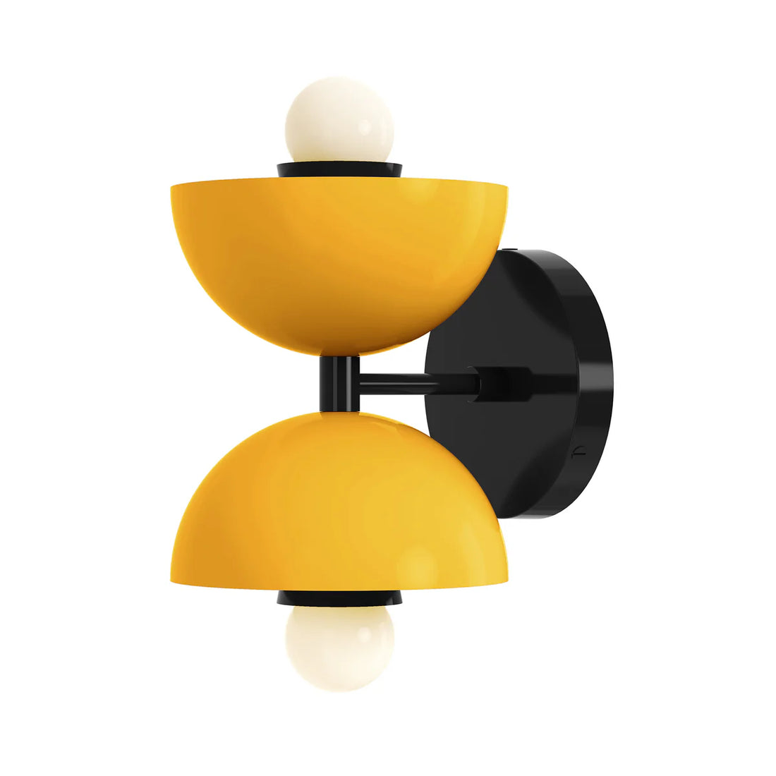 Colorful Double Head Bathroom Wall Lamp – Mid-Century Metal Vanity Sconce