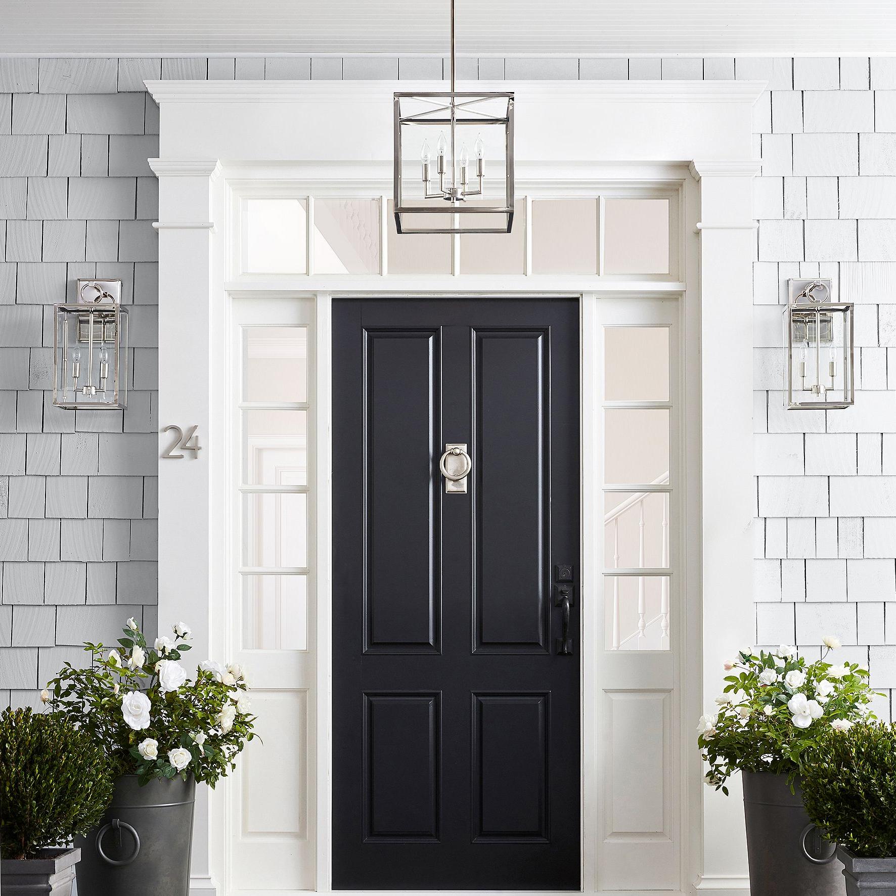 Ferrix Industrial Iron Outdoor Wall Lamp - Lighting Stylish Exterior Glass Lighting