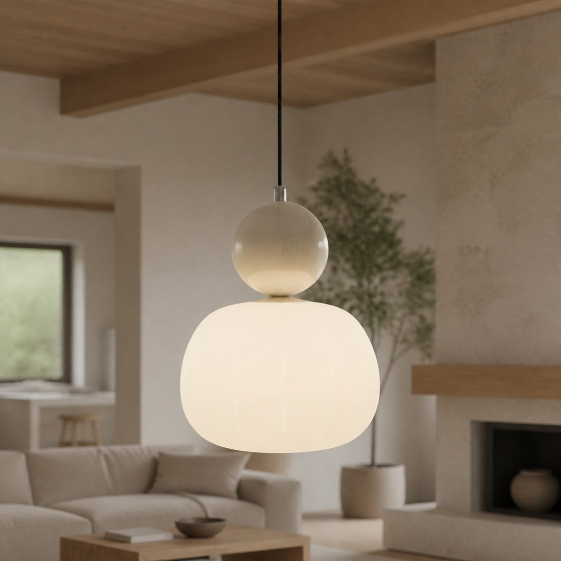Ornavigo Modern Art Deco Pendant Light – Bauhaus Inspired Lighting for Kitchen Island