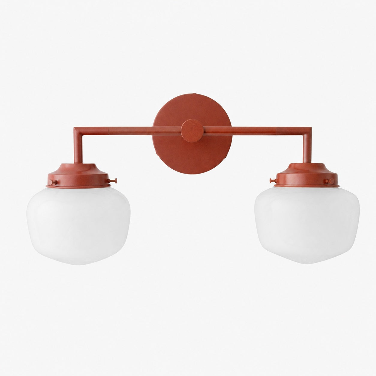 Opalume Glass Vanity Light - Vintage Inspired Bathroom Wall Lighting