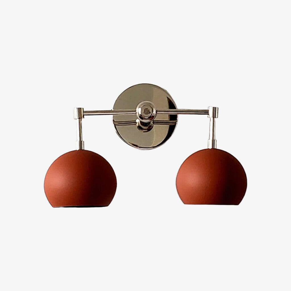 Terra Cotta Sconce - Bubble Pop Vanity Bath Wall Light