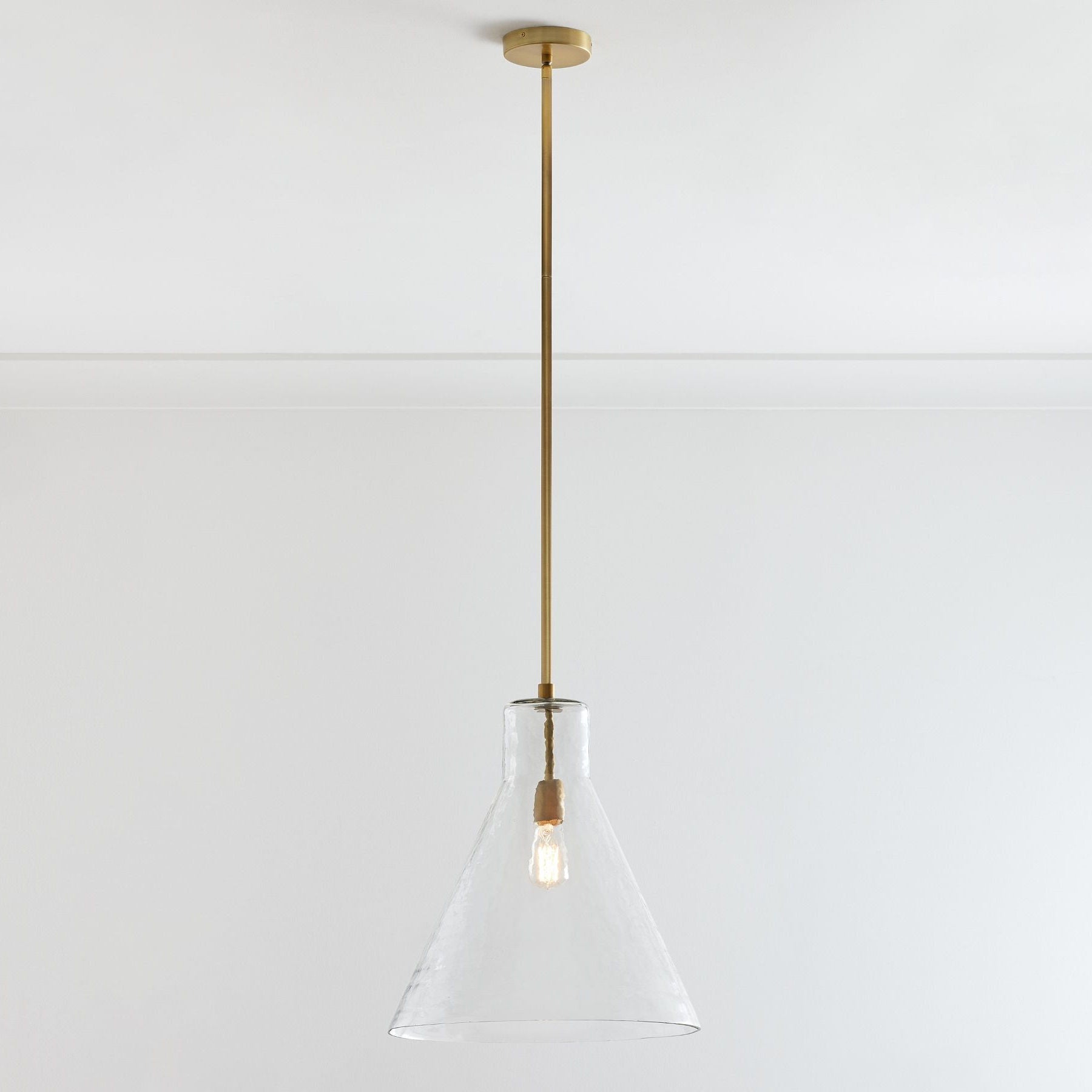 Glavira Industrial Metal Canopy Pendant – Soft Light Diffusing Fixture for Kitchen Islands