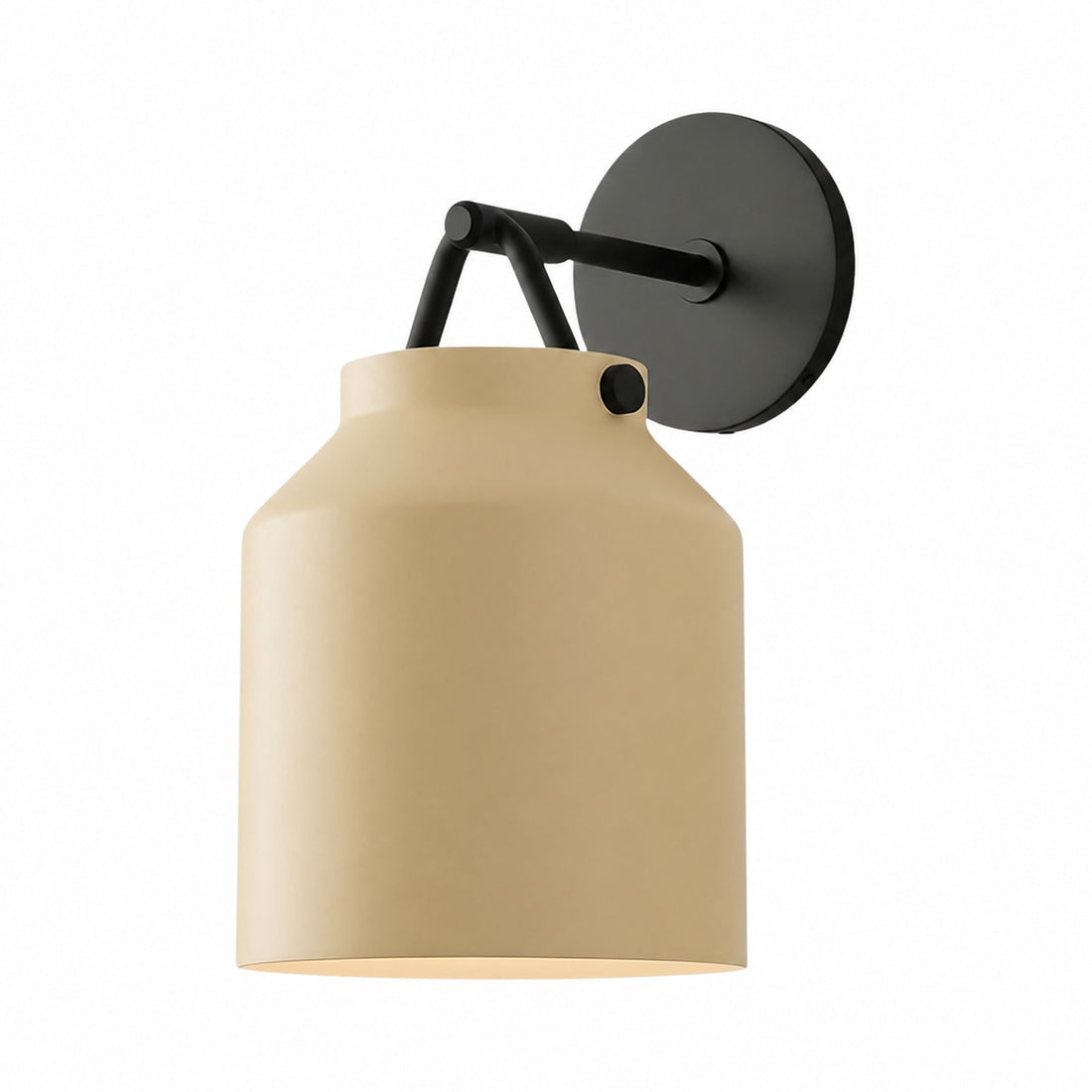 Hanton Modern Minimalist Brass and Glass Sconce – Damp Rated for Bathrooms