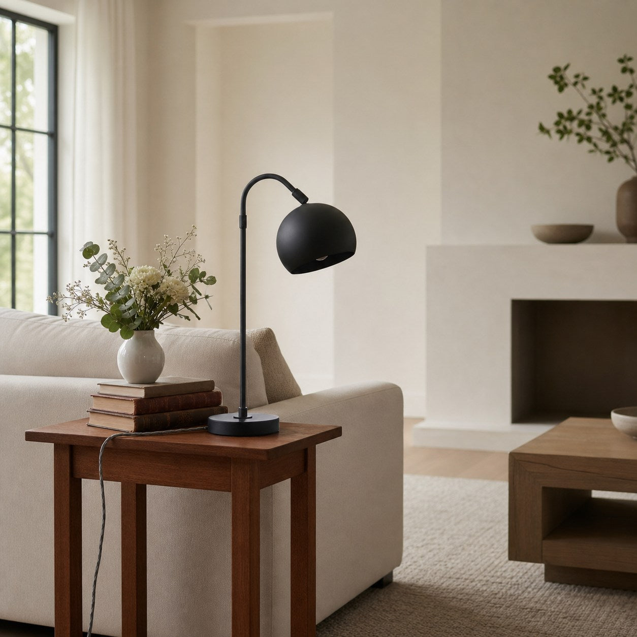 Ornato Luxe Modern Accent Table Lamp - Stylish Home Light