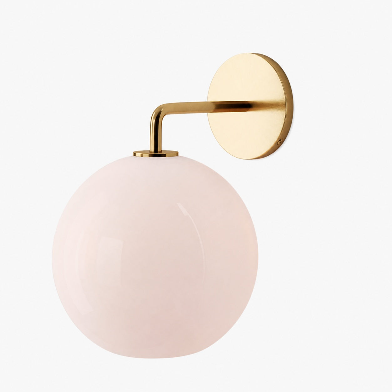 Selvion Artistic Globe Sconce Light - Handcrafted Glass Sculptural Wall Fixture