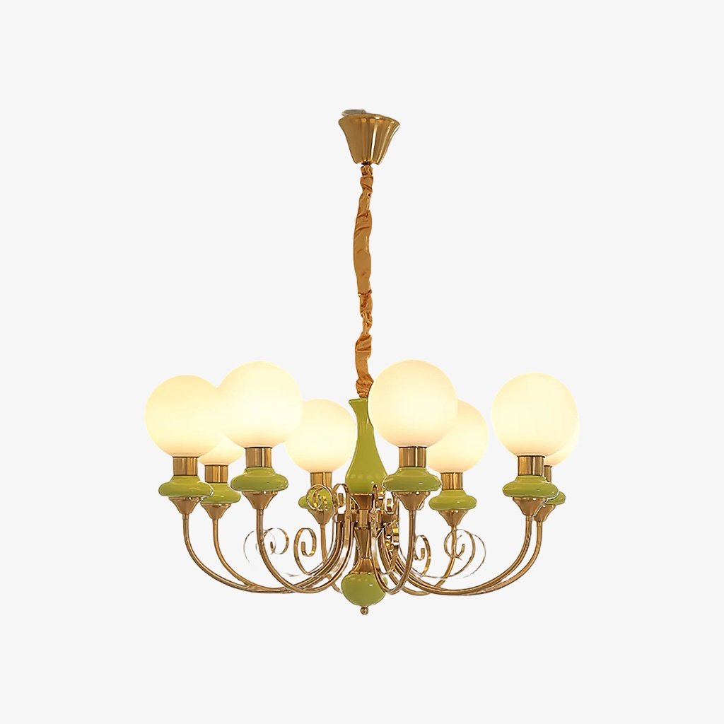 Radiara Chandelier - Layered Stone Disc Design Modern Luxury Style for Dining Room and Living Area