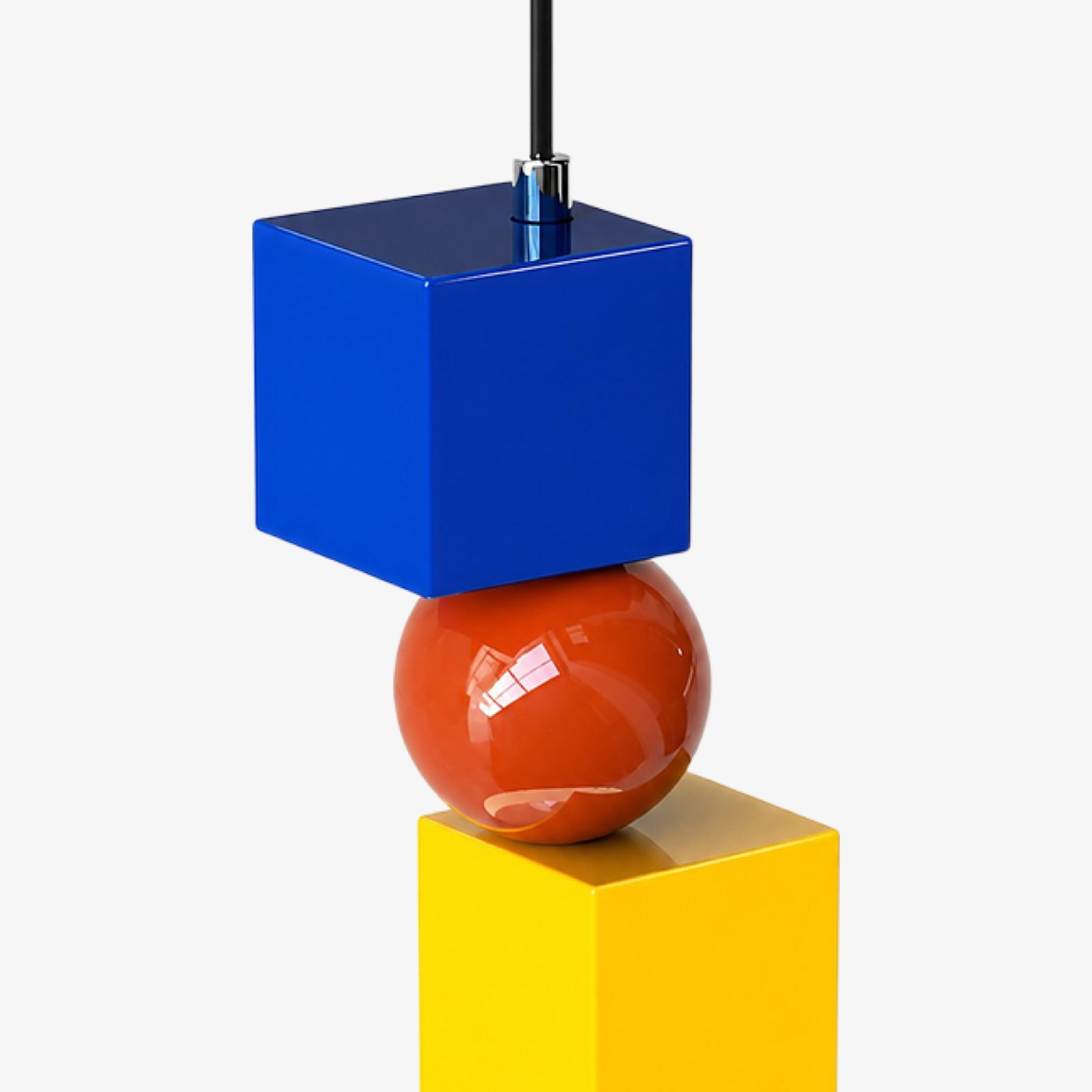 Multicolor stacked geometry detail