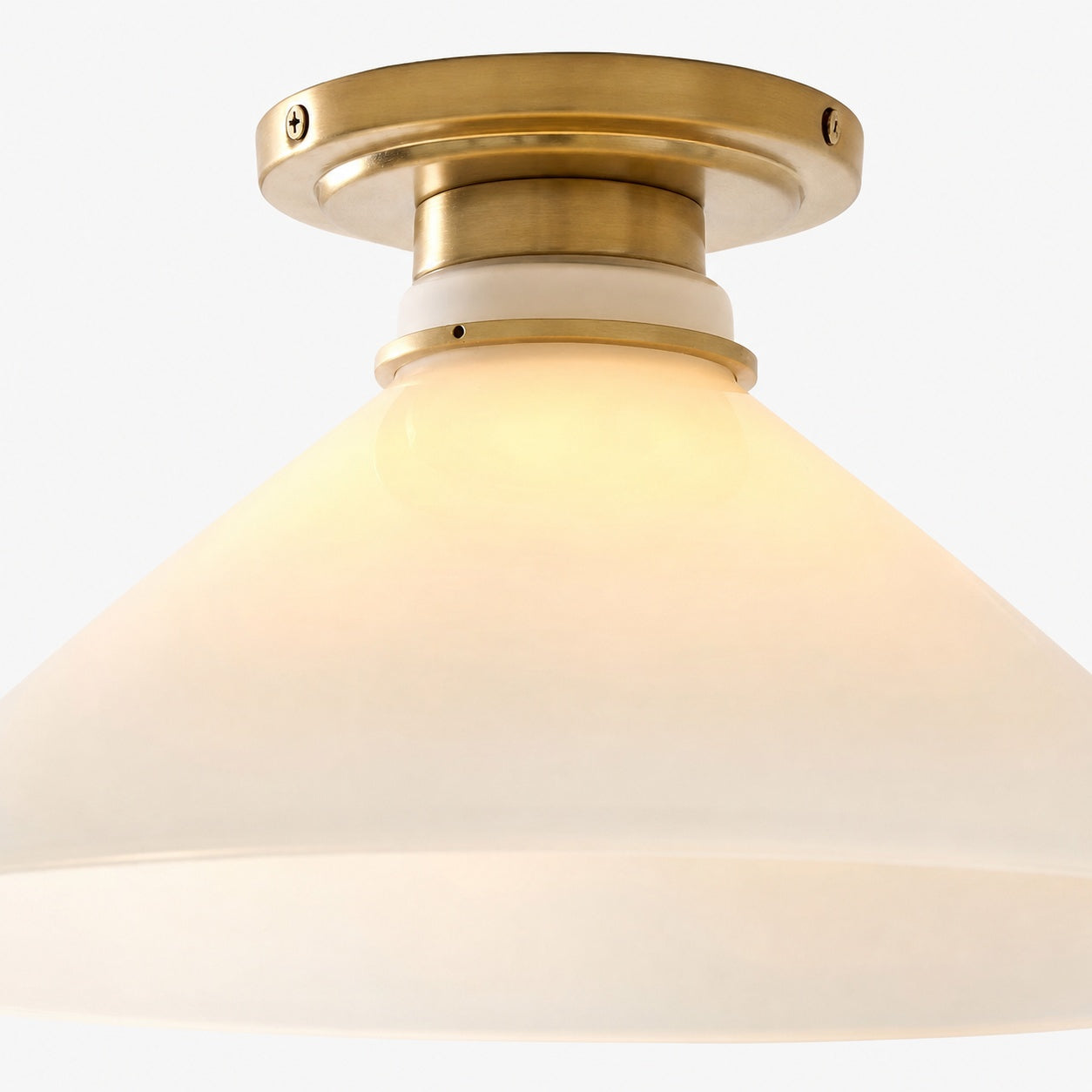 Aurenza Flush Mount – Farmhouse Ceiling Light with Simple Elegant Design