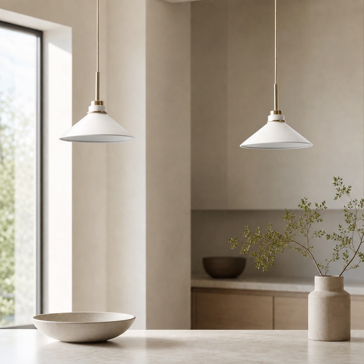 Aurenza Pendant – Minimalist Farmhouse Pendant Lamp for Modern Interiors