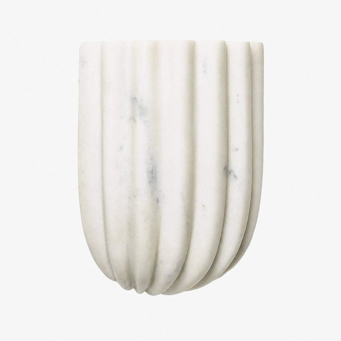 Fluted Glass Wall Lamp – Modern Minimalist Design for Bedroom Bedside Lighting