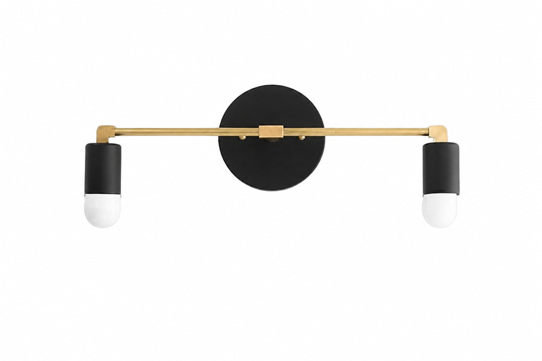 Mobilux Line industrial Bathroom Vanity Light - Minimalist Wall Sconce - Elegant Fixture