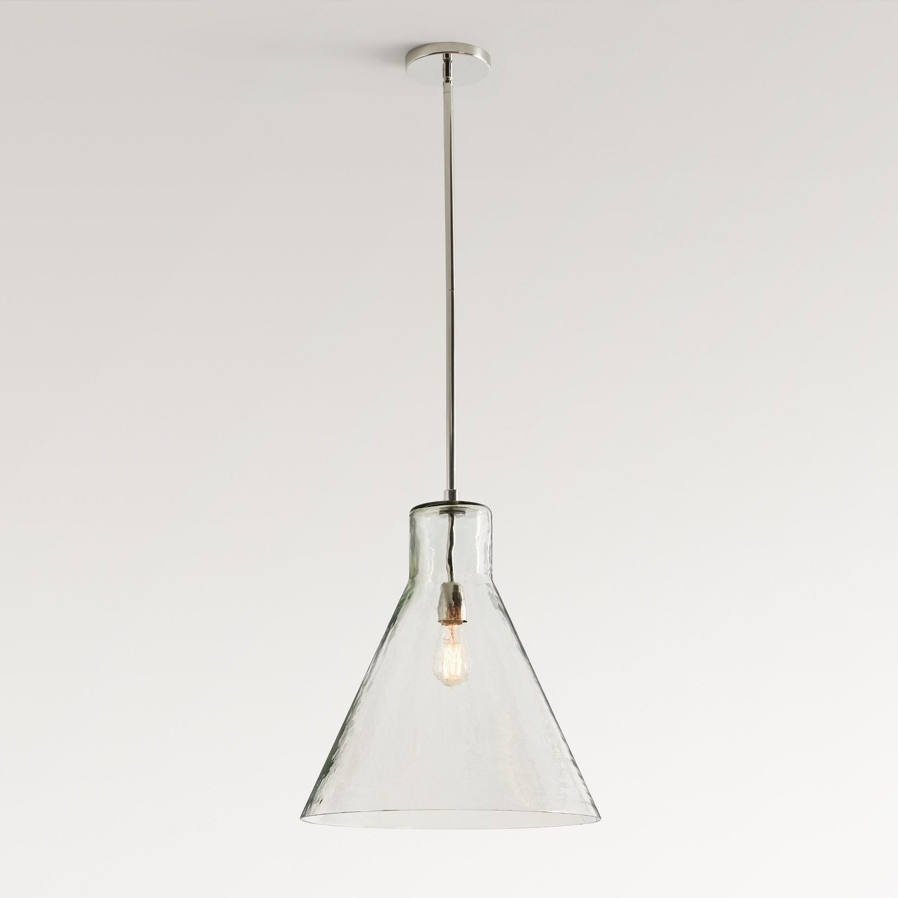 Glavira Industrial Metal Canopy Pendant – Soft Light Diffusing Fixture for Kitchen Islands
